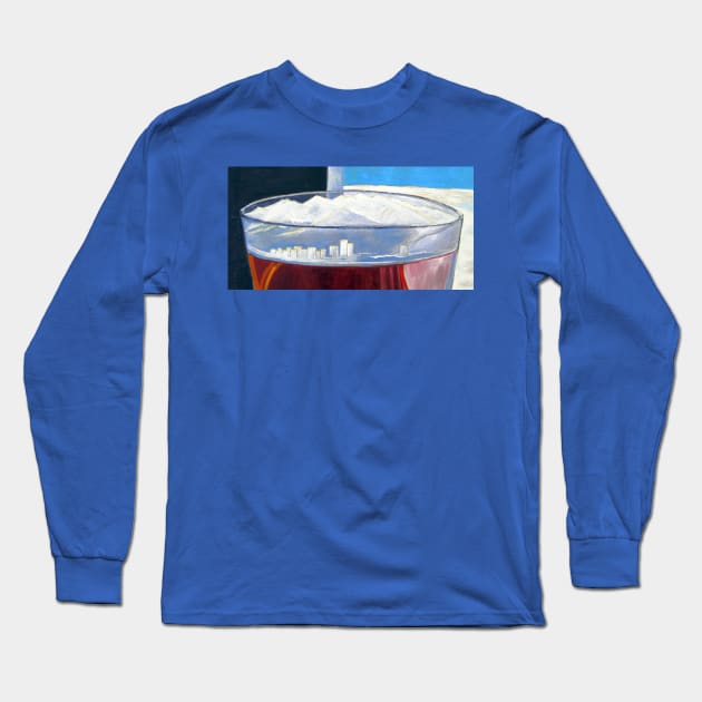 A Toast to Anchorage Long Sleeve T-Shirt by realartisbetter